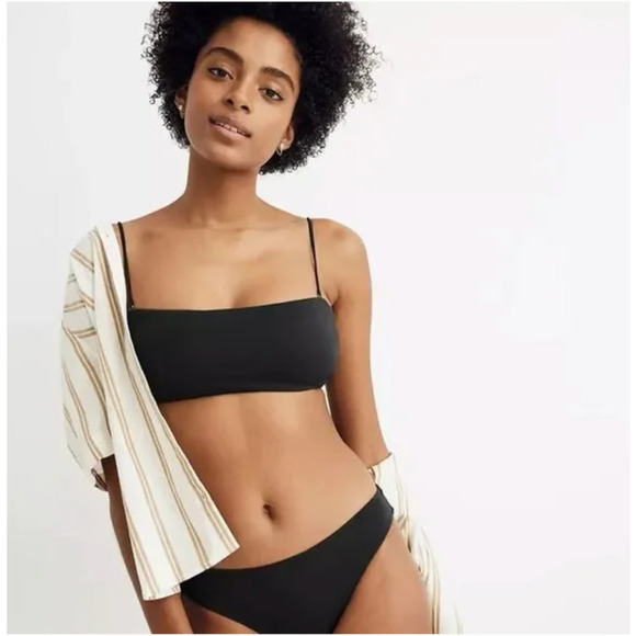Black Women's Swimwear Set - Picture 1 of 16